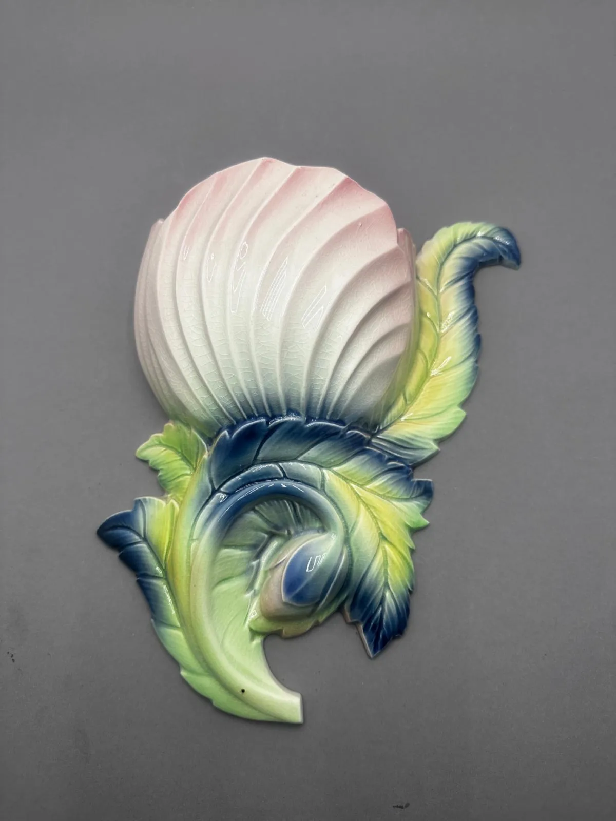Wazon ścienny Carlton Ware pink poppy