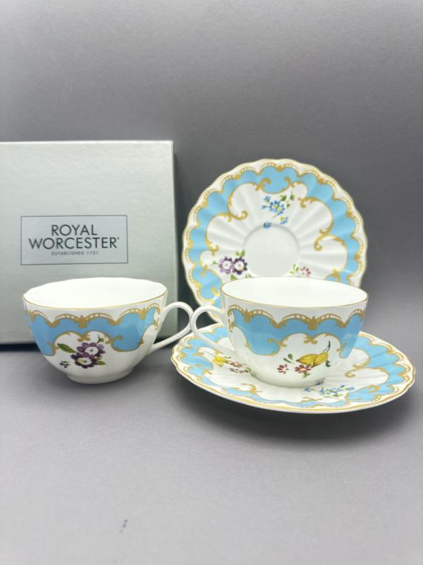 Zestaw filiżanek Royal worcester w oryginalnym opakowaniu