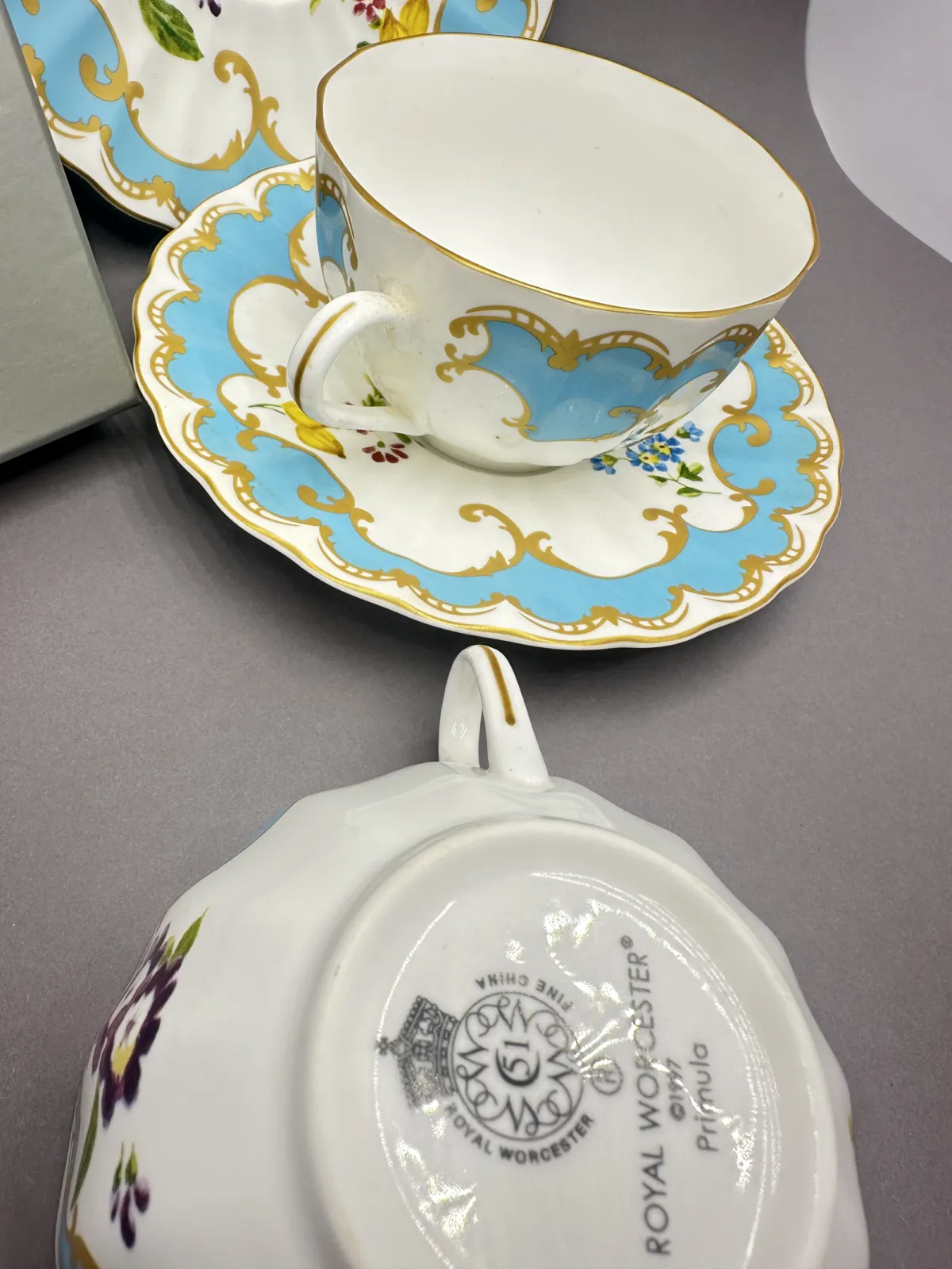 Zestaw filiżanek Royal worcester w oryginalnym opakowaniu