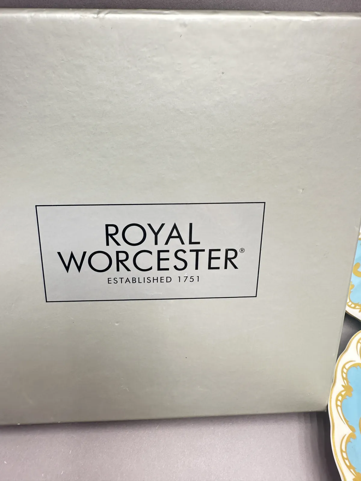 Zestaw filiżanek Royal worcester w oryginalnym opakowaniu