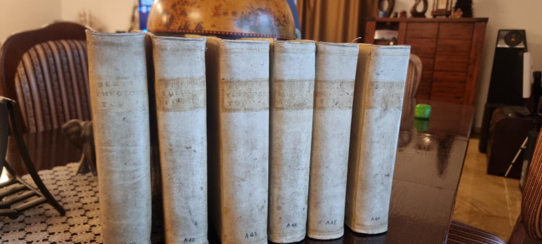 Unikat! Teologia Berti 1739 – 6 tomów z epoki baroku