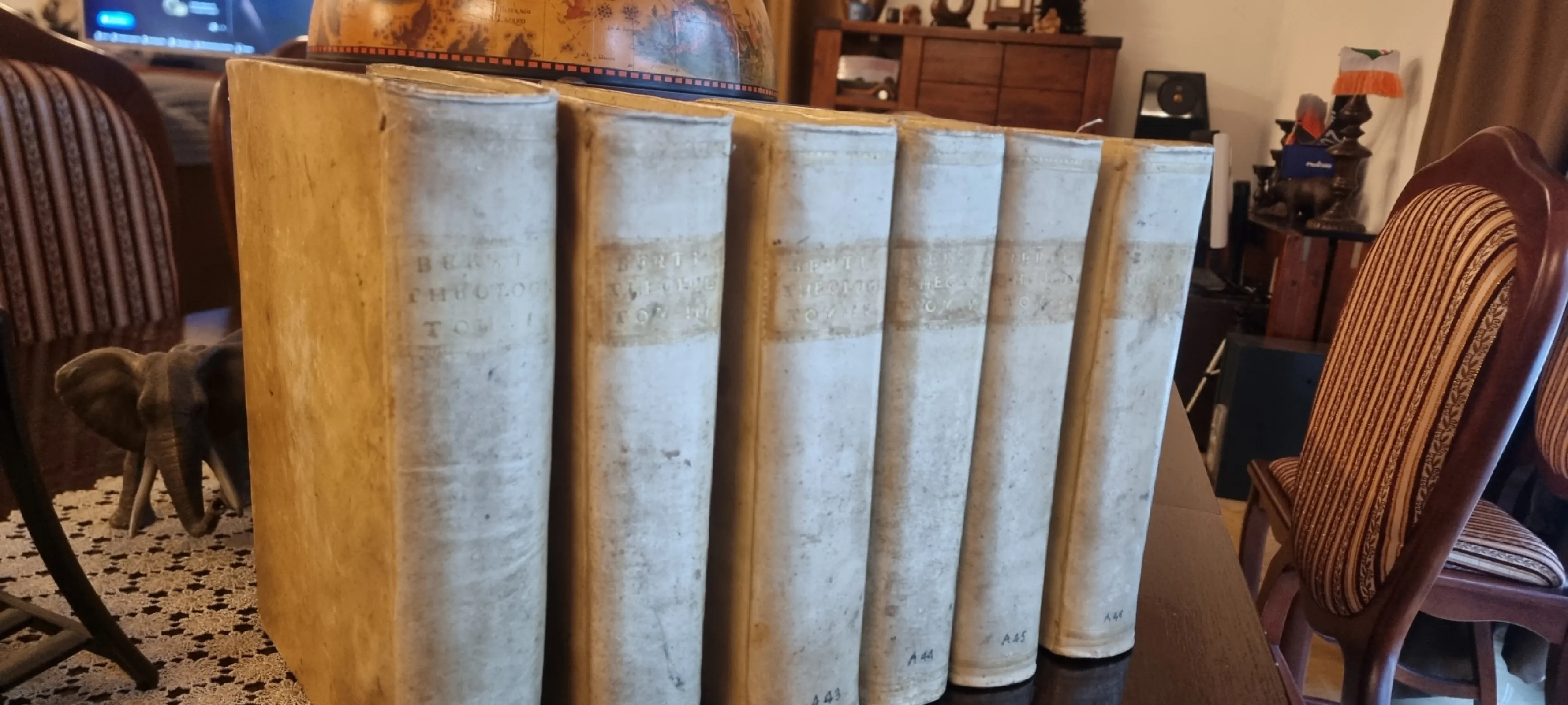 Unikat! Teologia Berti 1739 – 6 tomów z epoki baroku
