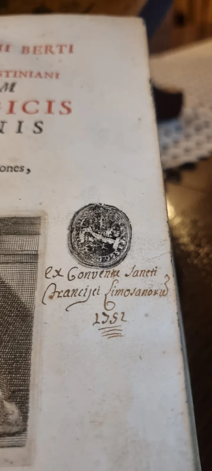 Unikat! Teologia Berti 1739 – 6 tomów z epoki baroku
